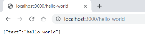 Image showing expected response